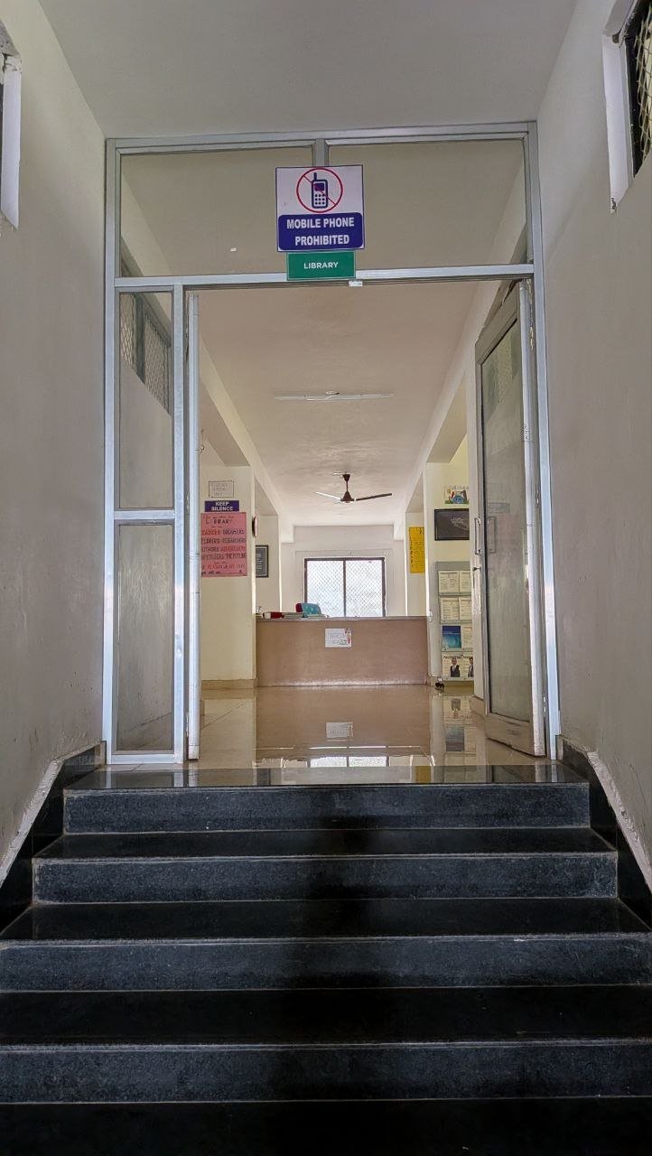 Library entrance